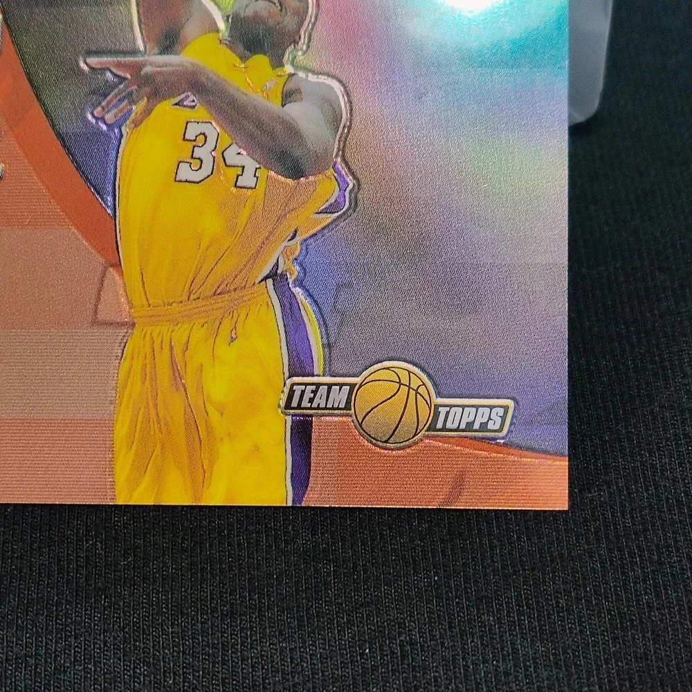 Shaquille‎ O'Neal Topps Chrome 2000 Team Topps TT1 Los Angeles Lakers Basketball